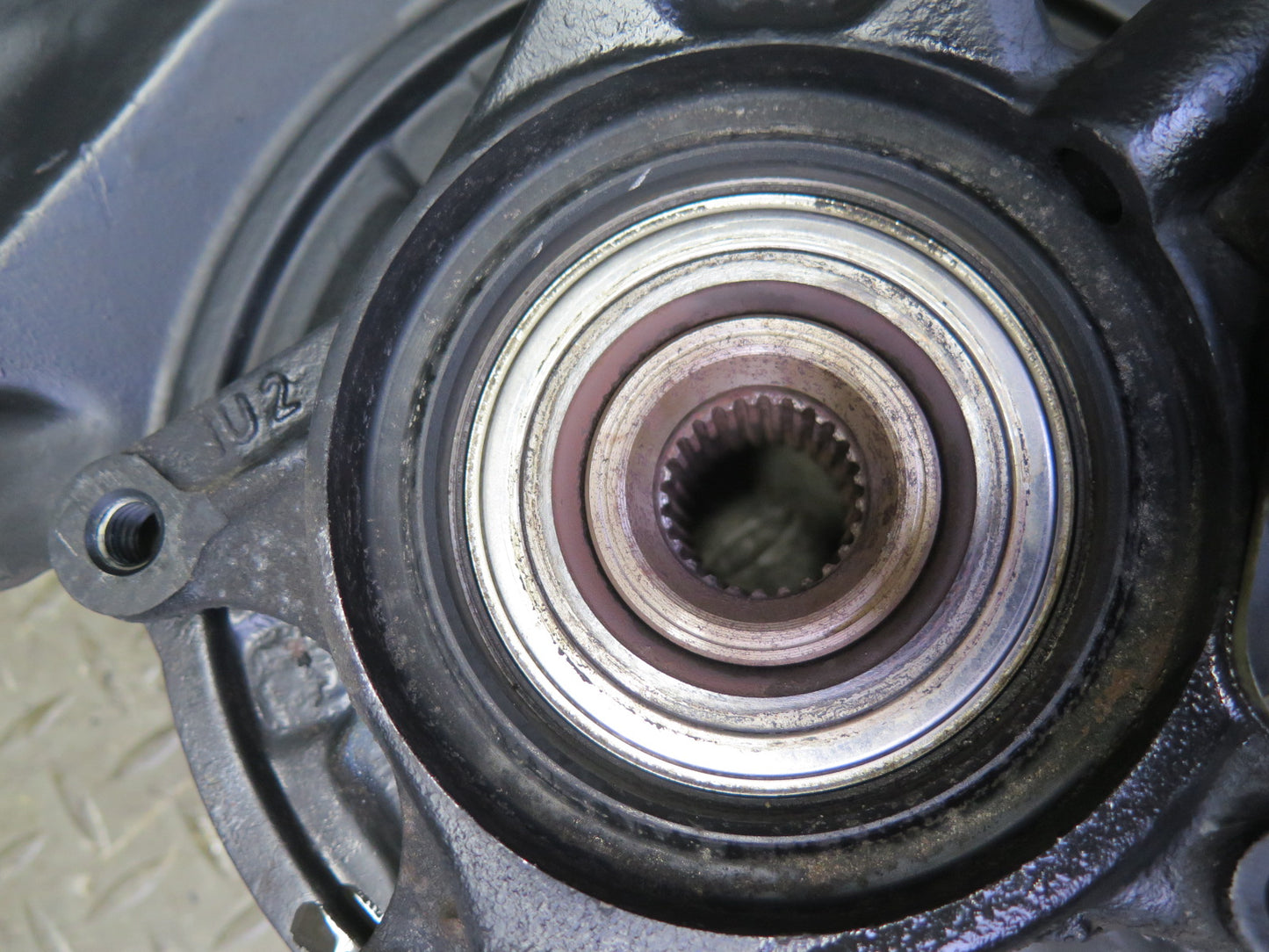 05-11 Mercedes R171 Slk-class Rear Left Spindle Knuckle Wheel Hub Bearing OEM