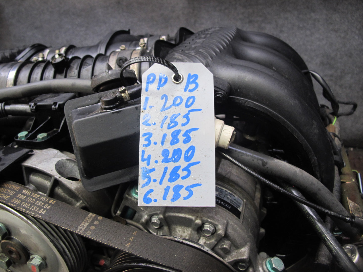 2000-2001 Porsche Boxster 986 2.7L M96.22 M/T Complete Engine Motor 45k Miles