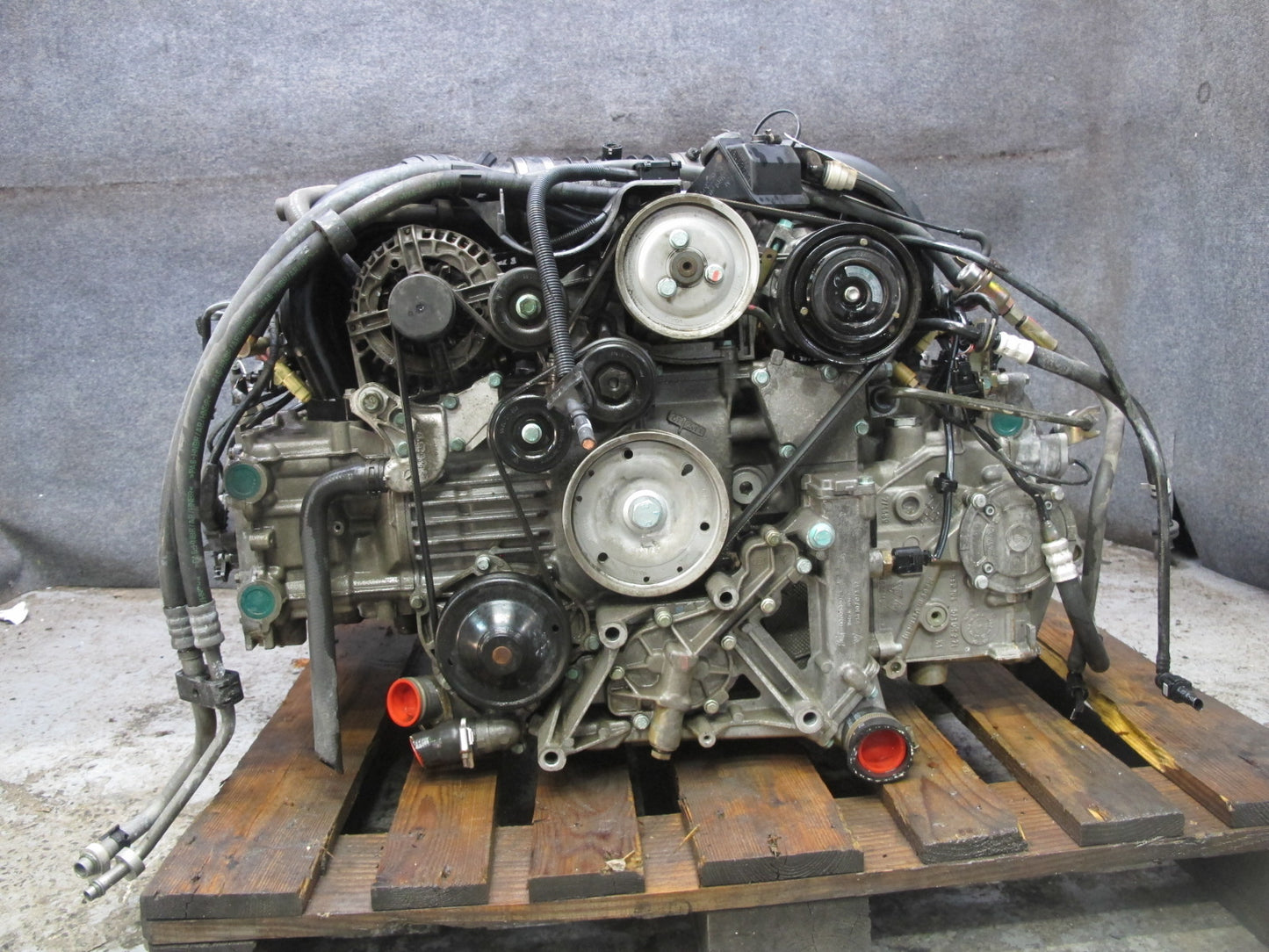 2000-2001 Porsche Boxster 986 2.7L M96.22 M/T Complete Engine Motor 45k Miles