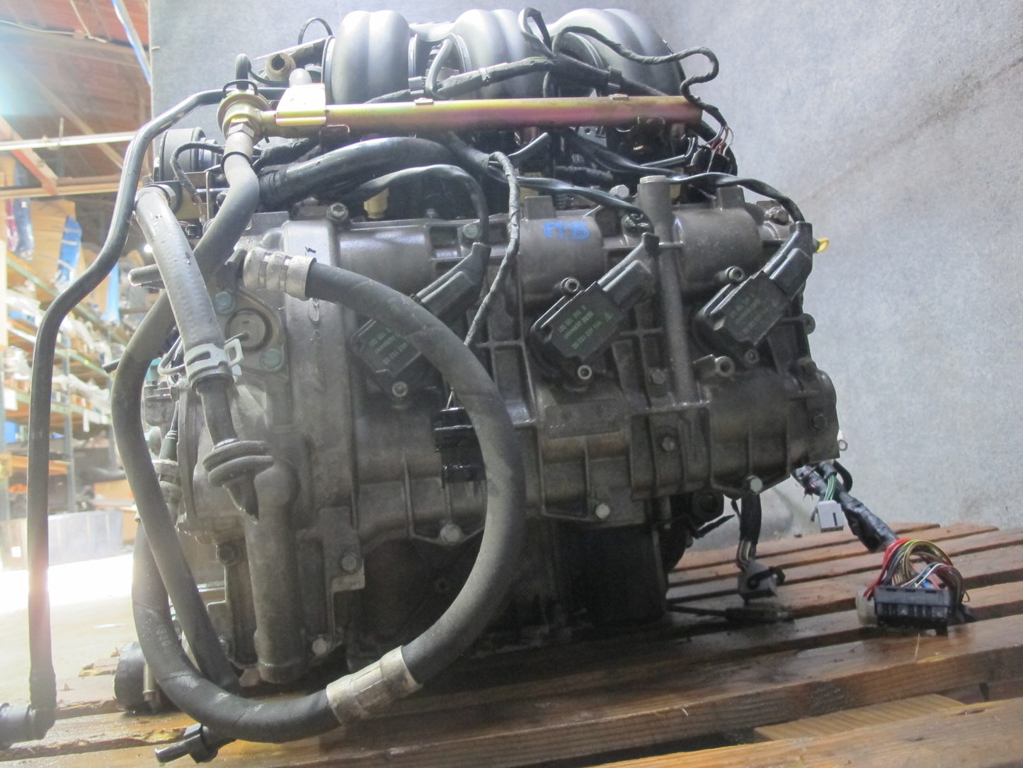 2000-2001 Porsche Boxster 986 2.7L M96.22 M/T Complete Engine Motor 45k Miles