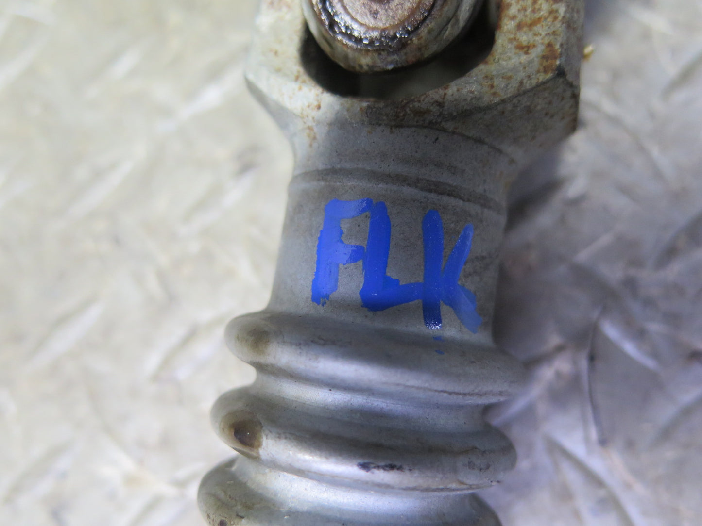 05-11 Mercedes R171 Slk-class Steering Column Lower U Joint Linkage Shaft OEM