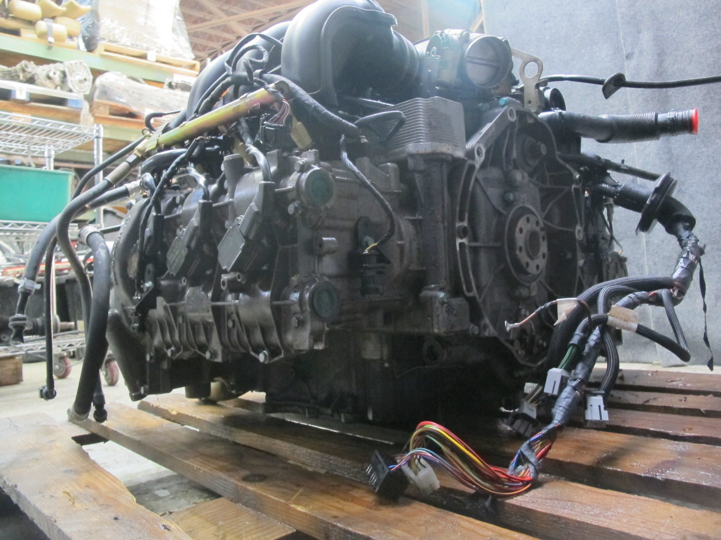 2000-2001 Porsche Boxster 986 2.7L M96.22 M/T Complete Engine Motor 45k Miles