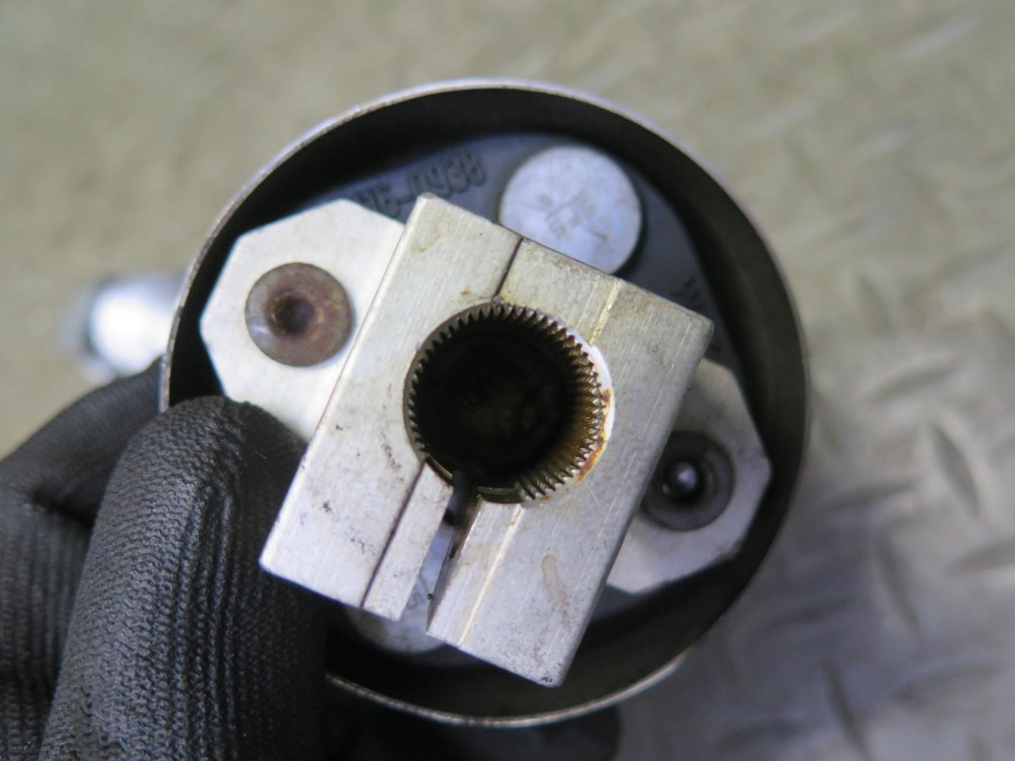 05-11 Mercedes R171 Slk-class Steering Column Lower U Joint Linkage Shaft OEM