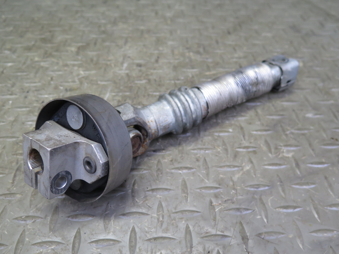 05-11 Mercedes R171 Slk-class Steering Column Lower U Joint Linkage Shaft OEM