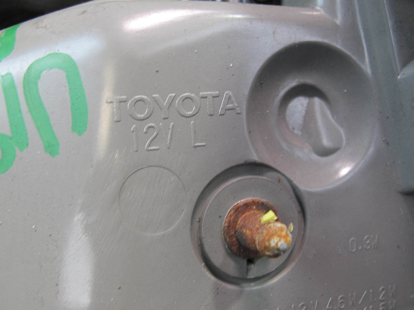 10-13 Lexus IS350 IS250 Convertible Rear Left Side Outer Tail Light Lamp OEM