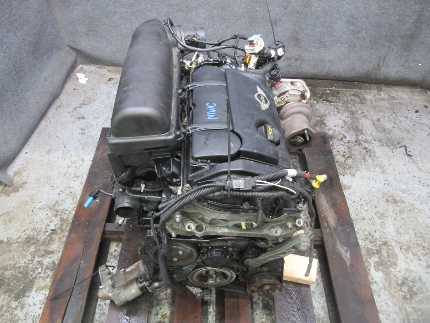 12-15 Mini Cooper S R55 R56 R57 R60 1.6L N18 AT Complete Engine Motor 116K OEM