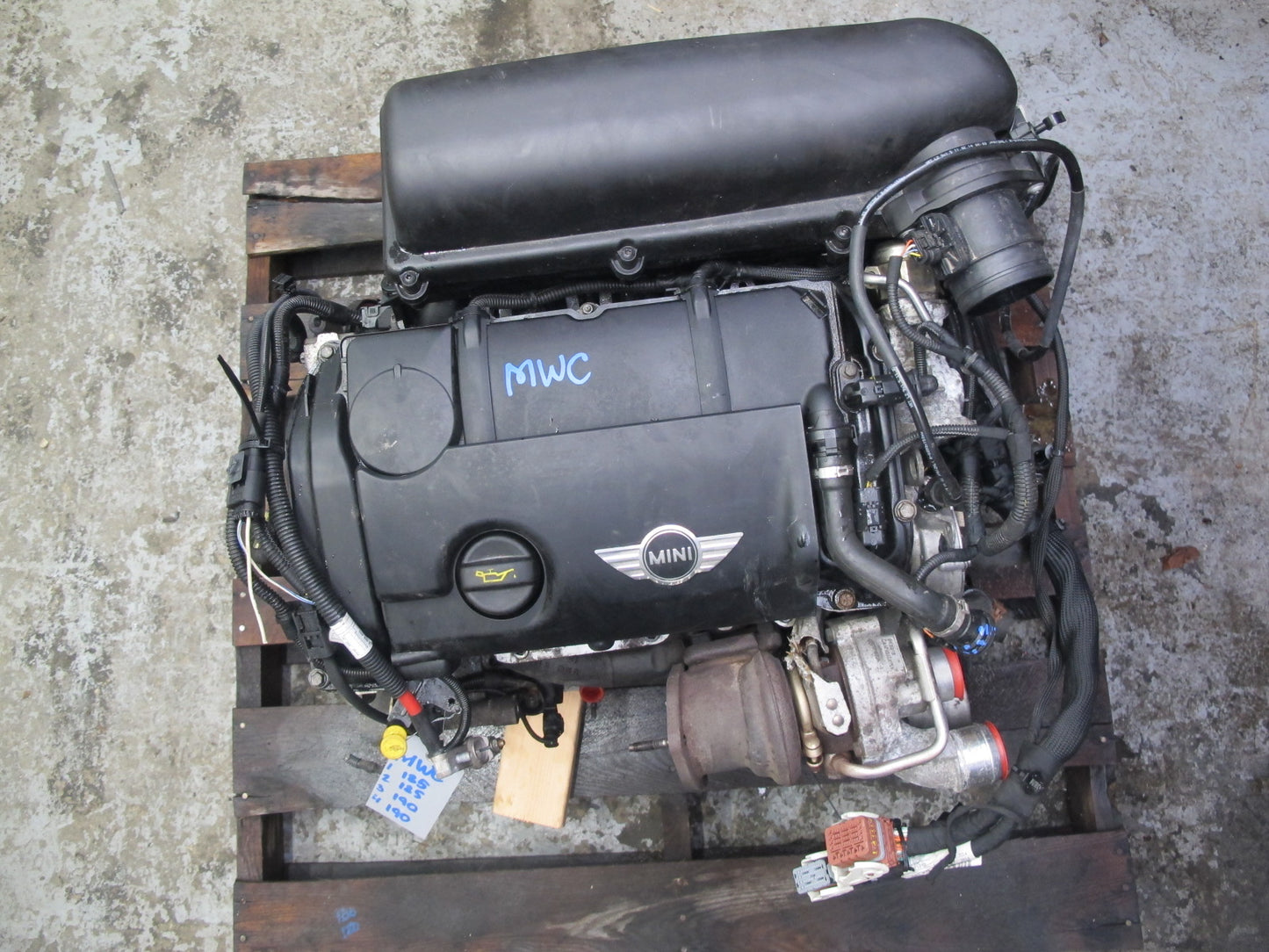 12-15 Mini Cooper S R55 R56 R57 R60 1.6L N18 AT Complete Engine Motor 116K OEM