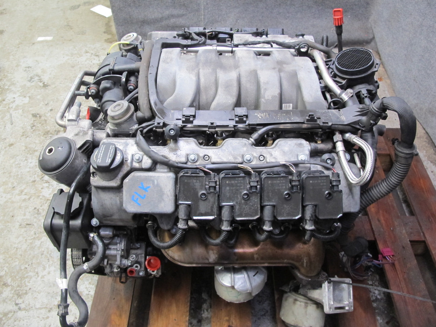 05-08 Mercedes R171 SLK55 M113 113.989 Complete Engine Motor 69k Miles