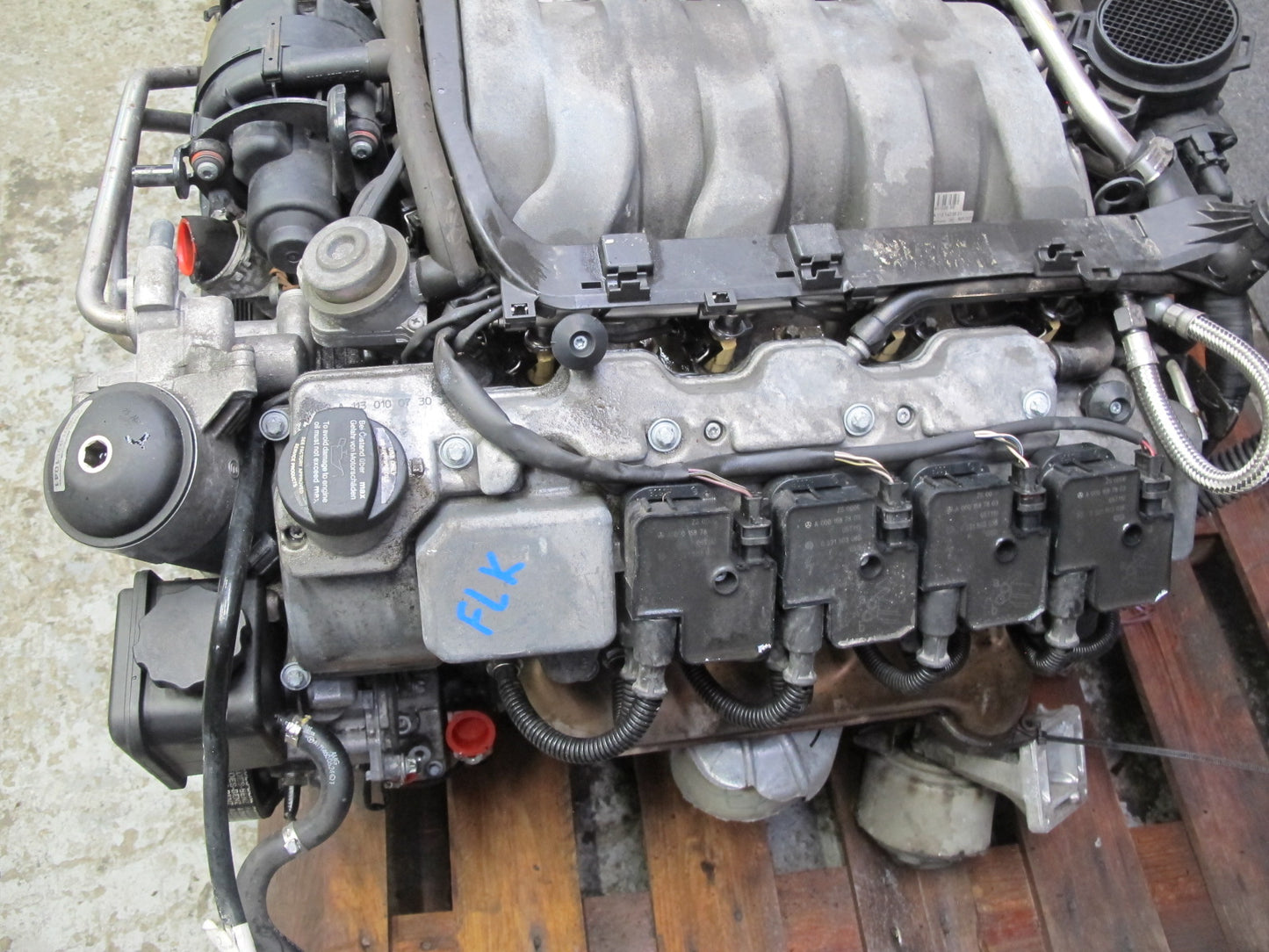 05-08 Mercedes R171 SLK55 M113 113.989 Complete Engine Motor 69k Miles