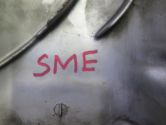 82-83 Mercedes W123 240D OM616 616.912 Diesel Engine Upper Oil Pan w Tube OEM