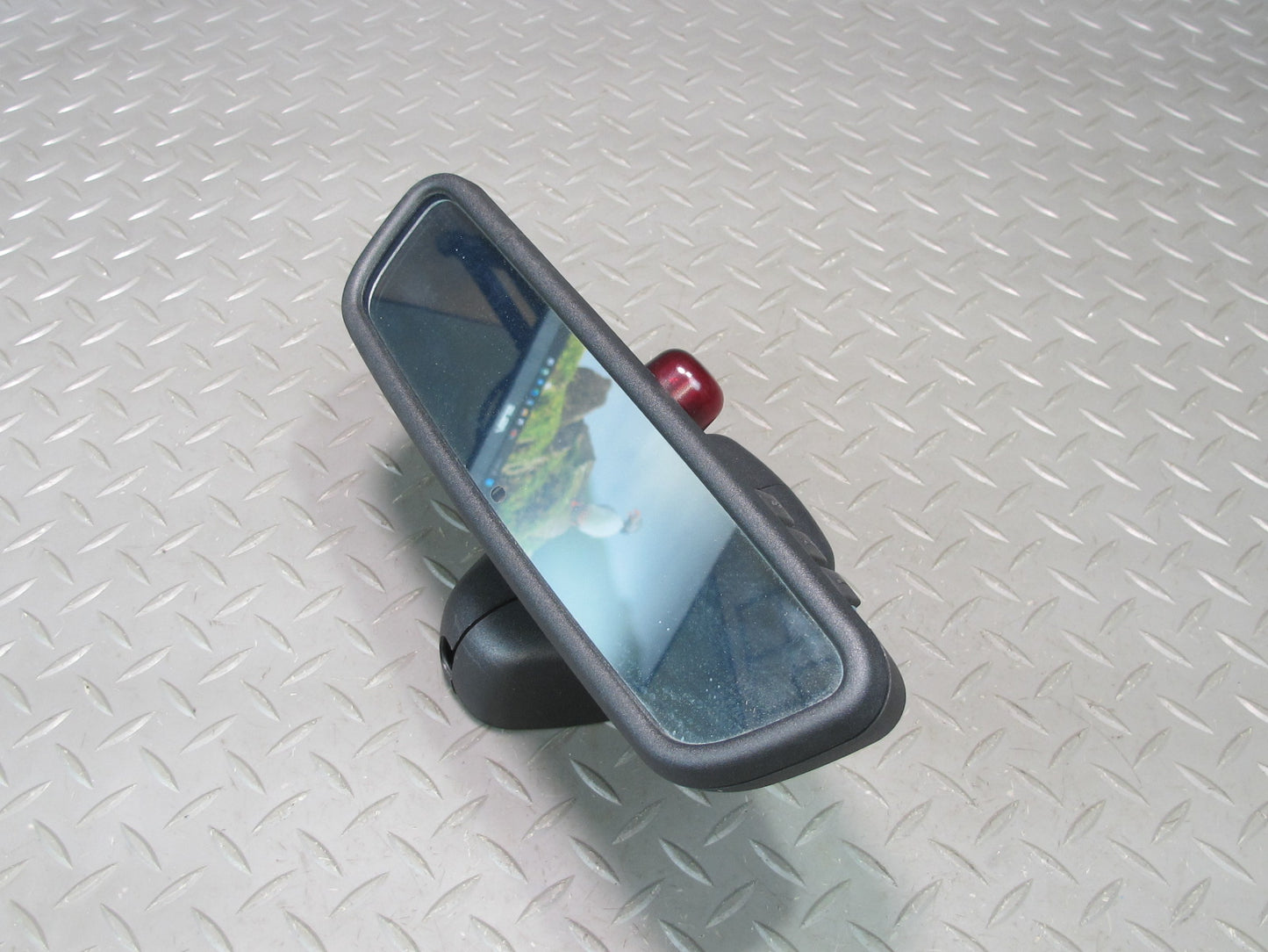 01-06 BMW E46 330ci Convert Auto Dim Interior Rear View Mirror w Homelink OEM