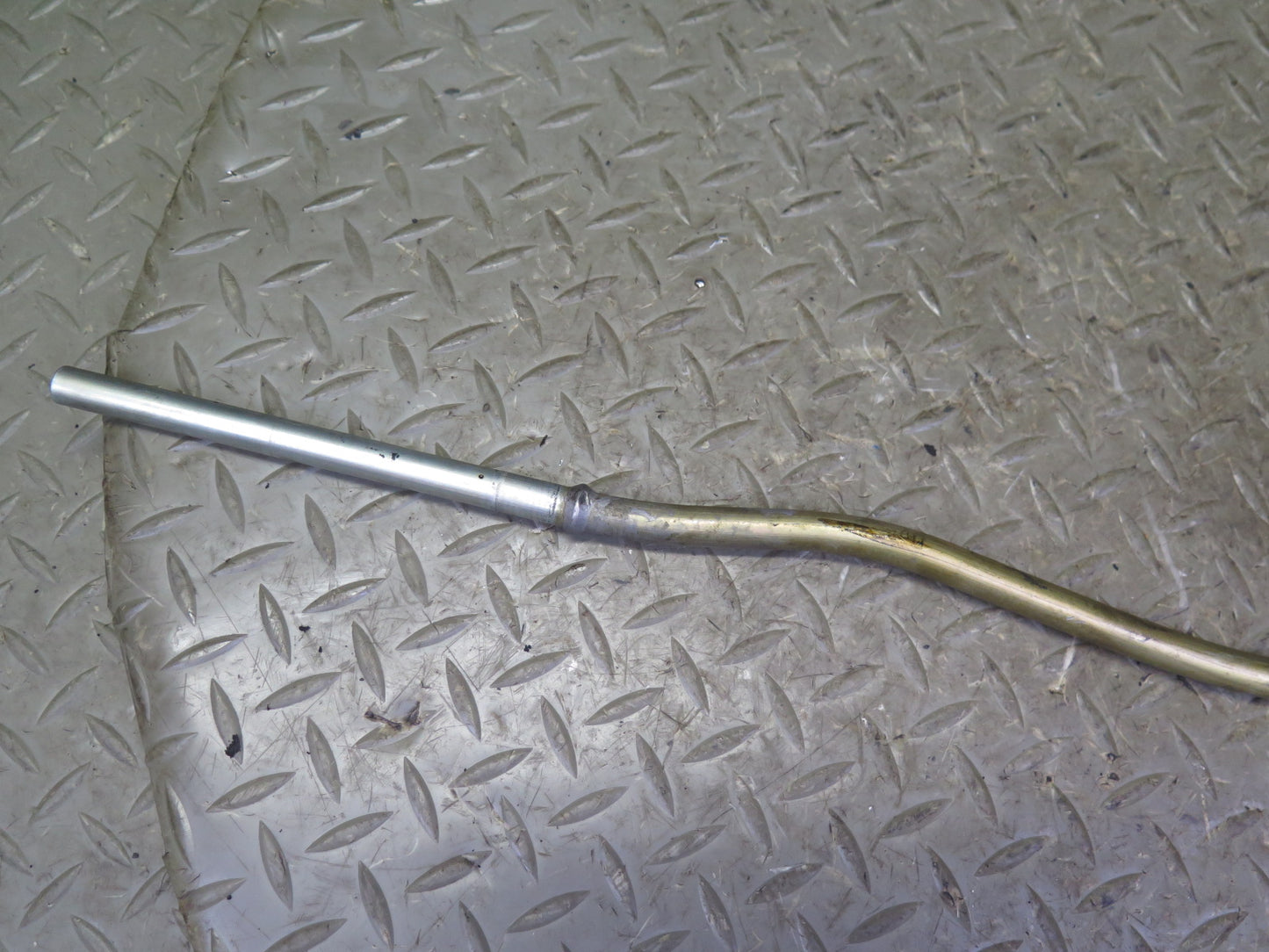 82-83 Mercedes W123 240D OM616 616.912 Diesel Engine Upper Oil Pan w Tube OEM