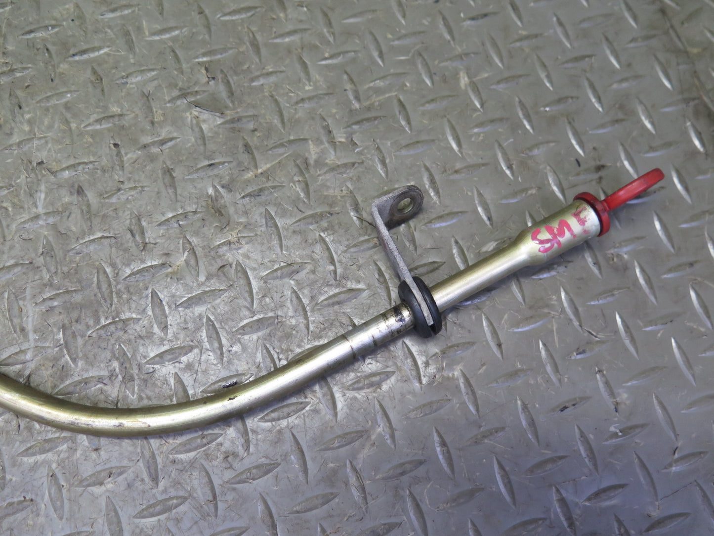 82-83 Mercedes W123 240D OM616 616.912 Diesel Engine Upper Oil Pan w Tube OEM