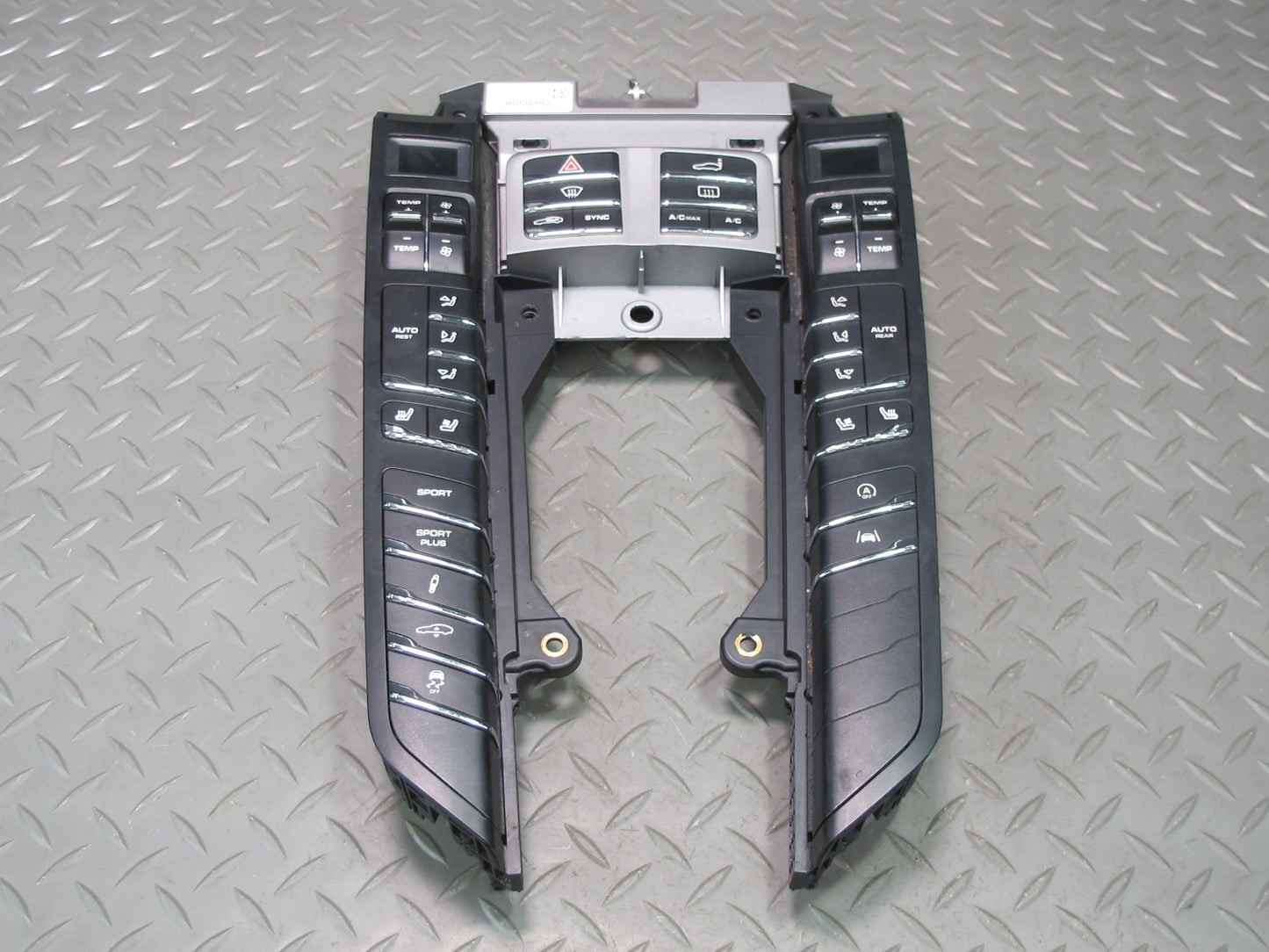 14-16 Porsche Panamera 970 Center Console Temperature A/C Control Switch Panel