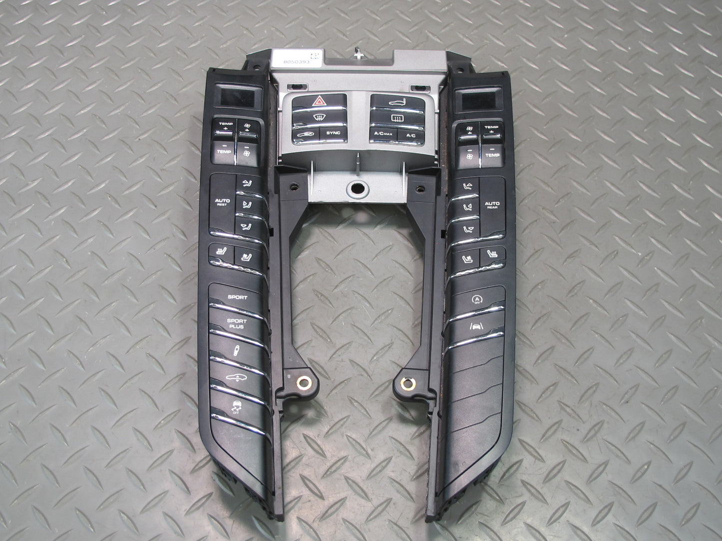 14-16 Porsche Panamera 970 Center Console Temperature A/C Control Switch Panel