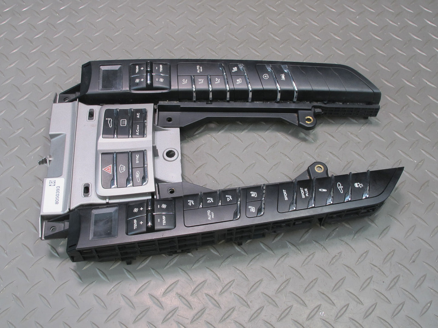 14-16 Porsche Panamera 970 Center Console Temperature A/C Control Switch Panel