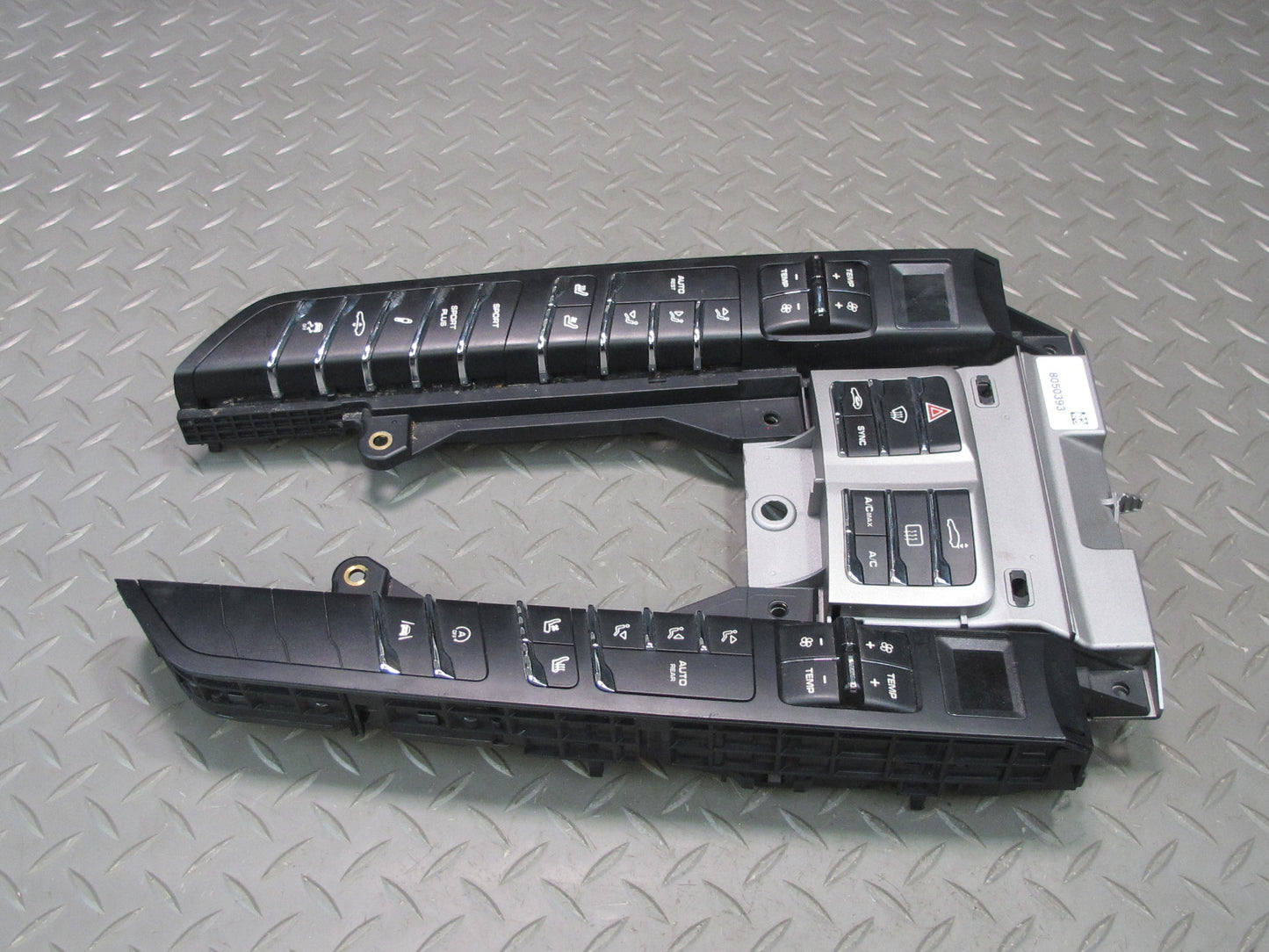 14-16 Porsche Panamera 970 Center Console Temperature A/C Control Switch Panel