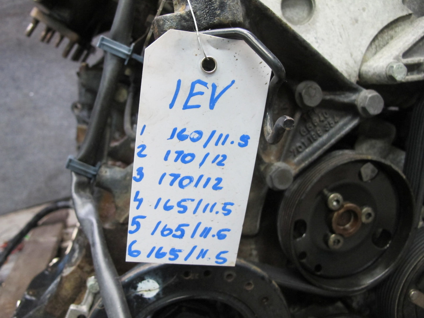 01-03 VW Eurovan T4 2.8L AXK VR6 FWD A/T Complete Engine Motor 167k Miles