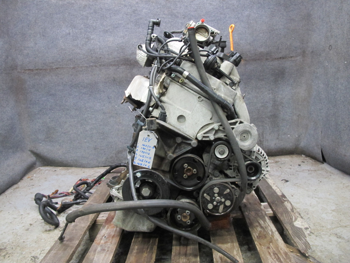 01-03 VW Eurovan T4 2.8L AXK VR6 FWD A/T Complete Engine Motor 167k Miles