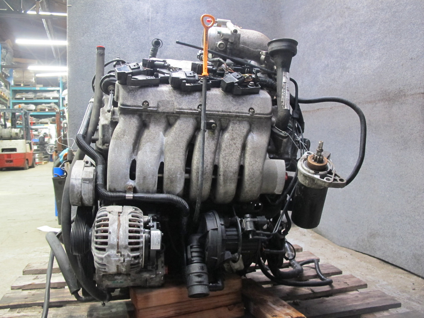 01-03 VW Eurovan T4 2.8L AXK VR6 FWD A/T Complete Engine Motor 167k Miles