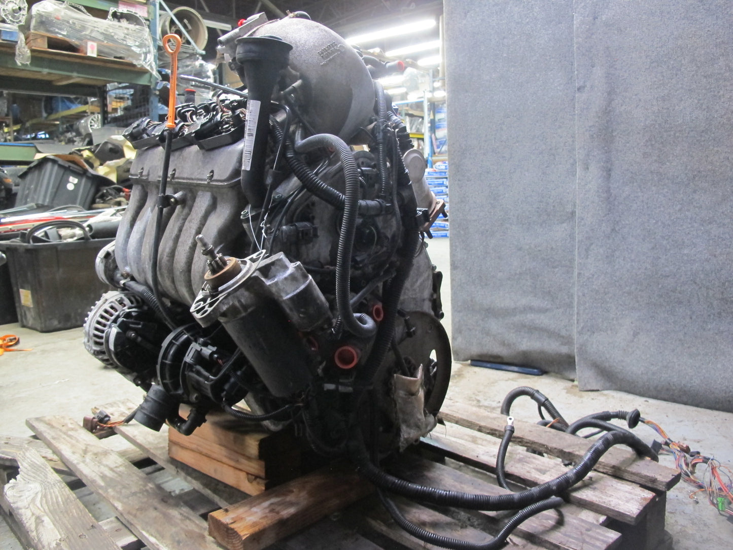 01-03 VW Eurovan T4 2.8L AXK VR6 FWD A/T Complete Engine Motor 167k Miles