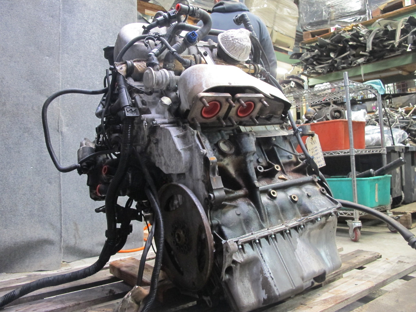 01-03 VW Eurovan T4 2.8L AXK VR6 FWD A/T Complete Engine Motor 167k Miles