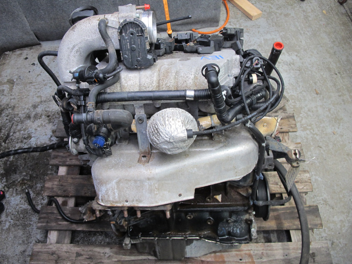 01-03 VW Eurovan T4 2.8L AXK VR6 FWD A/T Complete Engine Motor 167k Miles