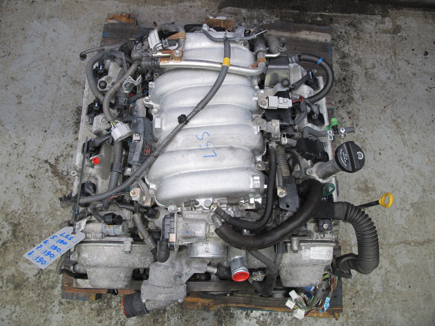 01-06 Lexus LS430 4.3L 3UZFE VIN N 5TH Digit Complete Engine Motor 159K Miles