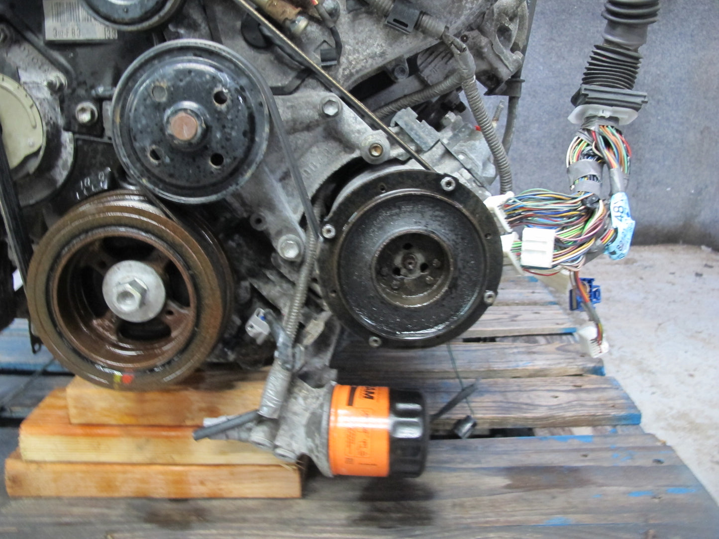 01-06 Lexus LS430 4.3L 3UZFE VIN N 5TH Digit Complete Engine Motor 159K Miles