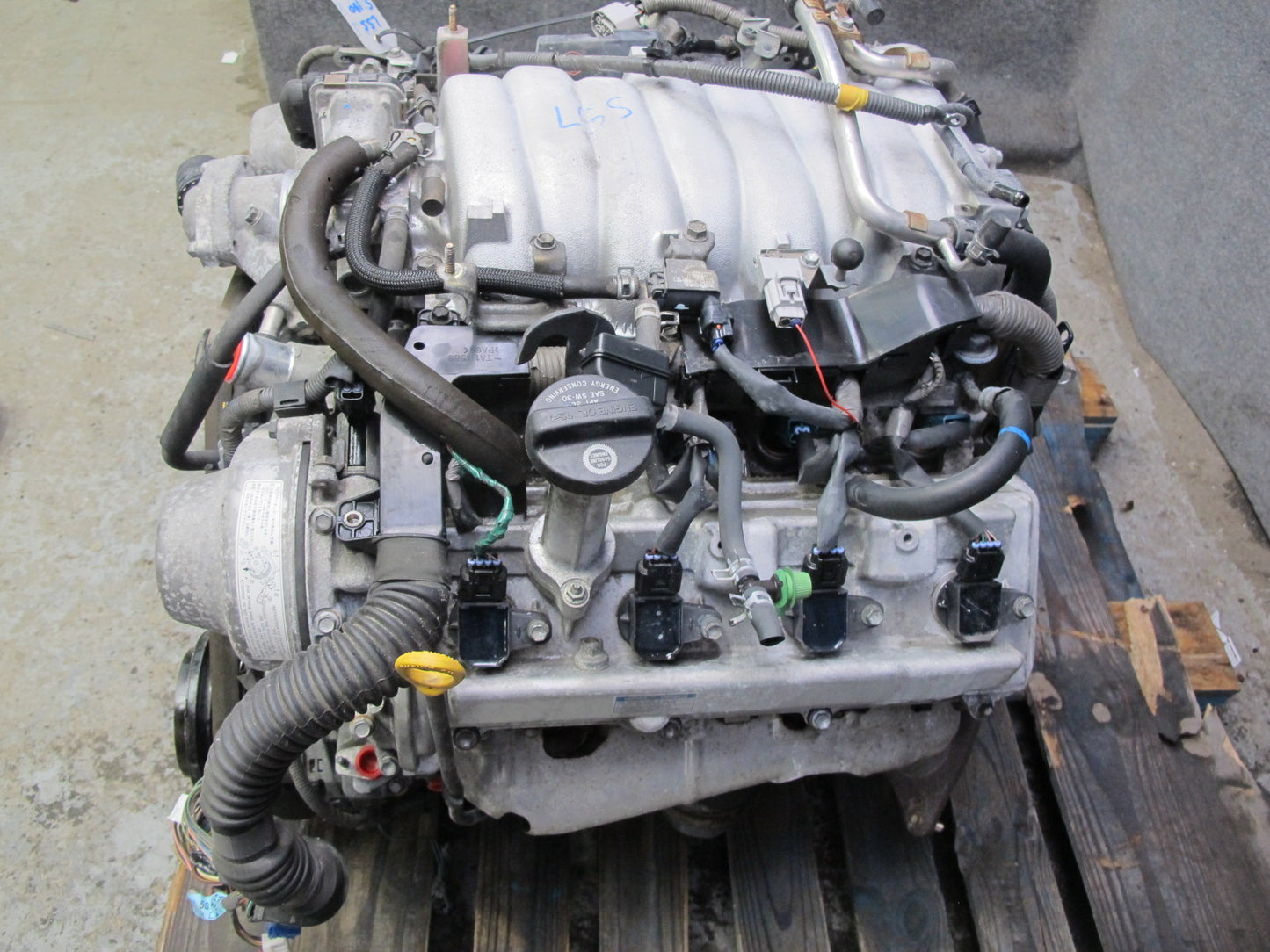 01-06 Lexus LS430 4.3L 3UZFE VIN N 5TH Digit Complete Engine Motor 159K Miles
