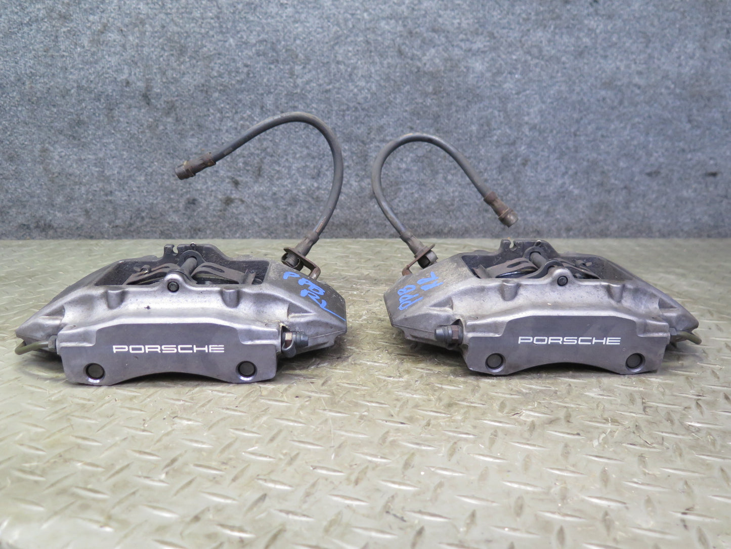 1997-2004 Porsche Boxster 986 Rear Left Right Side Brembo Brake Caliper Set 45K