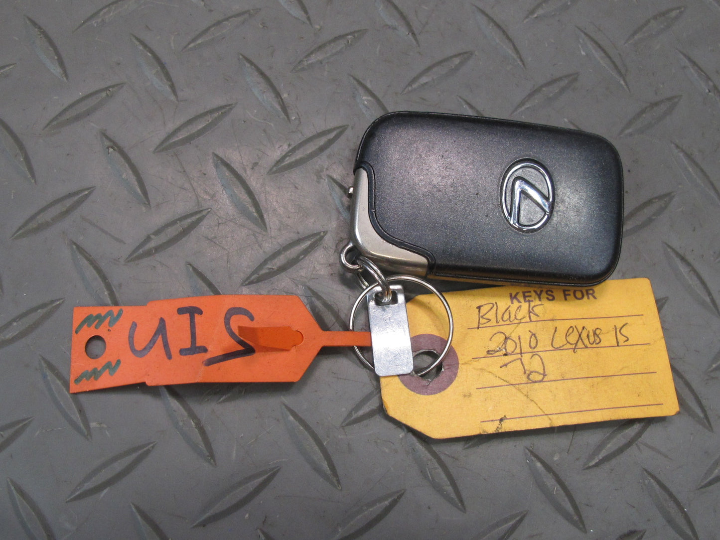 2010 Lexus IS250 GSE20L Conv AT ECU Start Stop Glove Door Trunk Lock KEY Set OEM