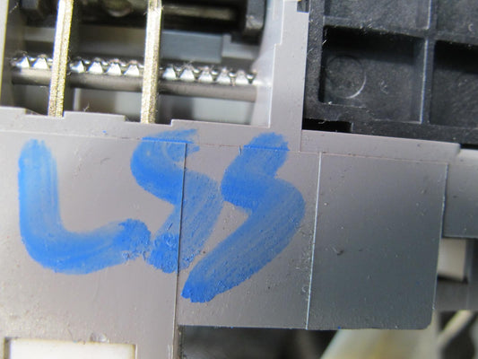 01-06 Lexus UCF30L LS430 Fuel Door Trunk Lid Release Switch Panel Gray OEM