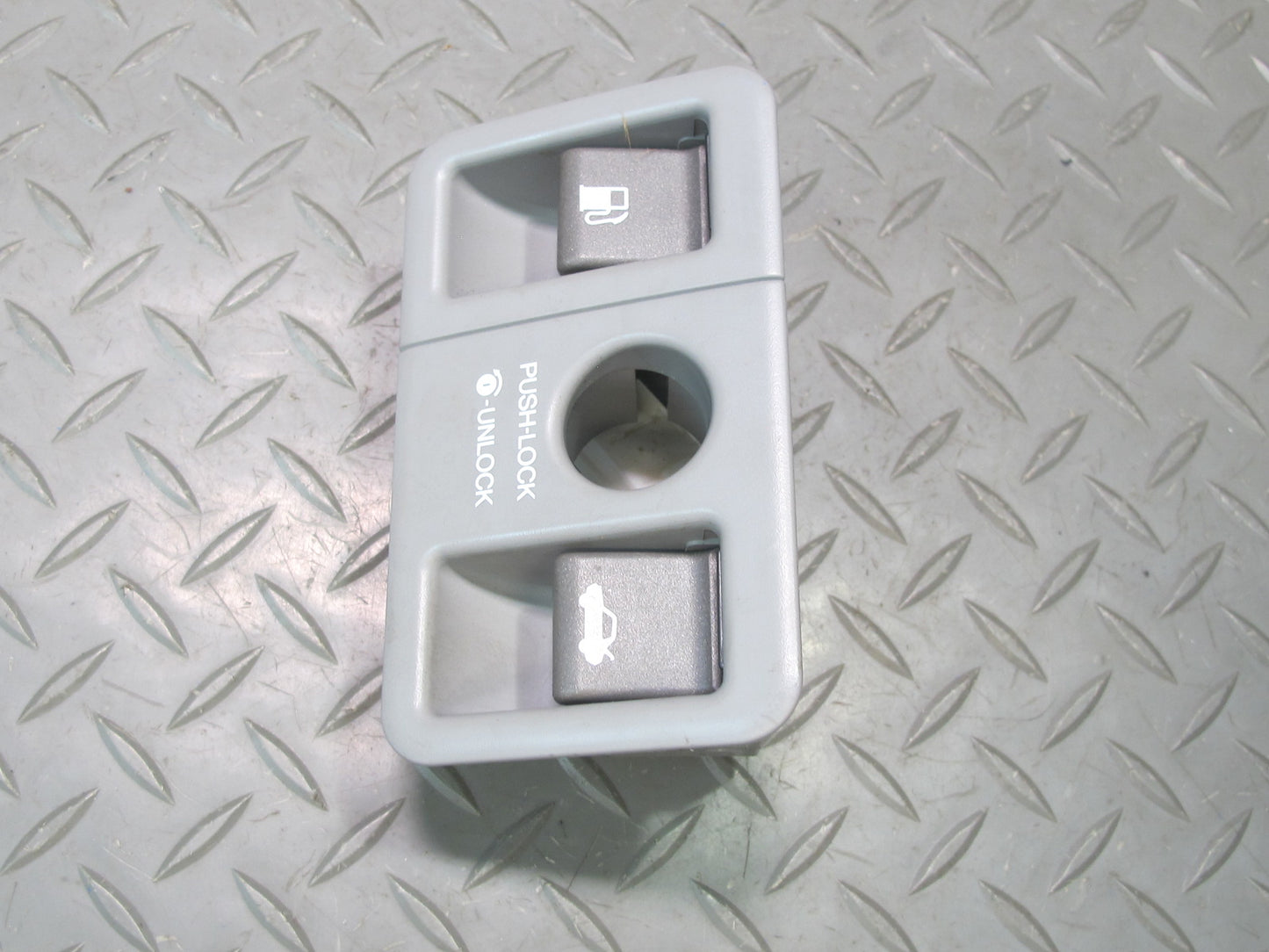 01-06 Lexus UCF30L LS430 Fuel Door Trunk Lid Release Switch Panel Gray OEM