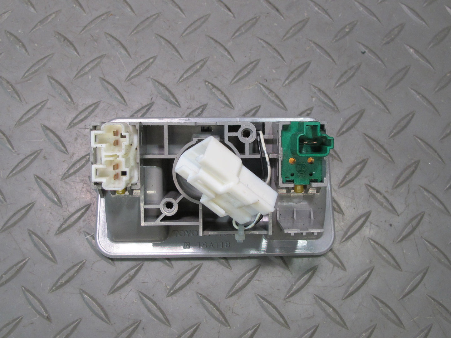 01-06 Lexus UCF30L LS430 Fuel Door Trunk Lid Release Switch Panel Gray OEM