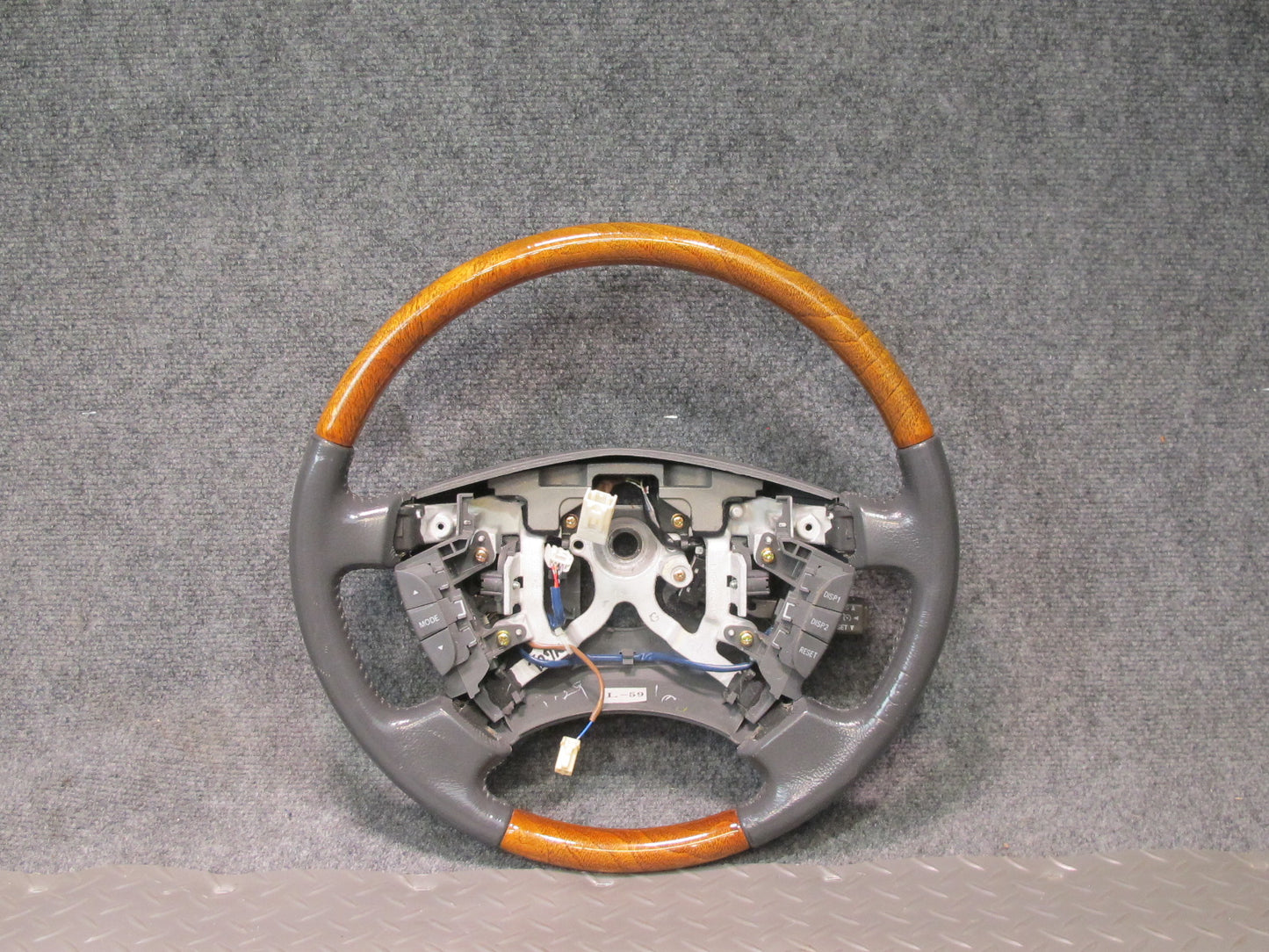 04-06 Lexus UCF30L LS430 Leather Wood Steering w Switches OEM