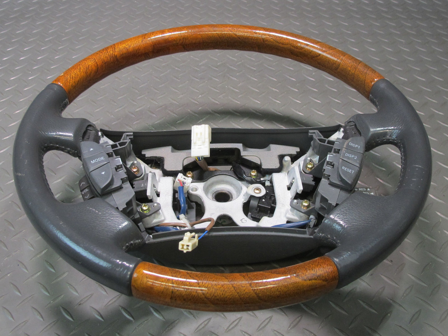 04-06 Lexus UCF30L LS430 Leather Wood Steering w Switches OEM