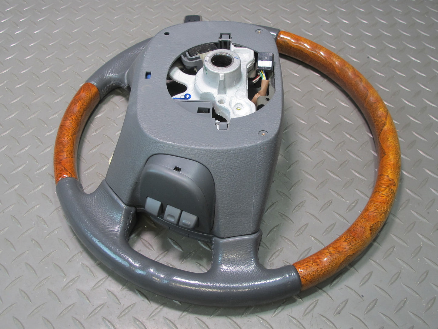 04-06 Lexus UCF30L LS430 Leather Wood Steering w Switches OEM