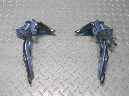 01-06 Lexus UCF30L LS430 Set of 2 Front Left & Right Hood Hinge Dark Blue OEM