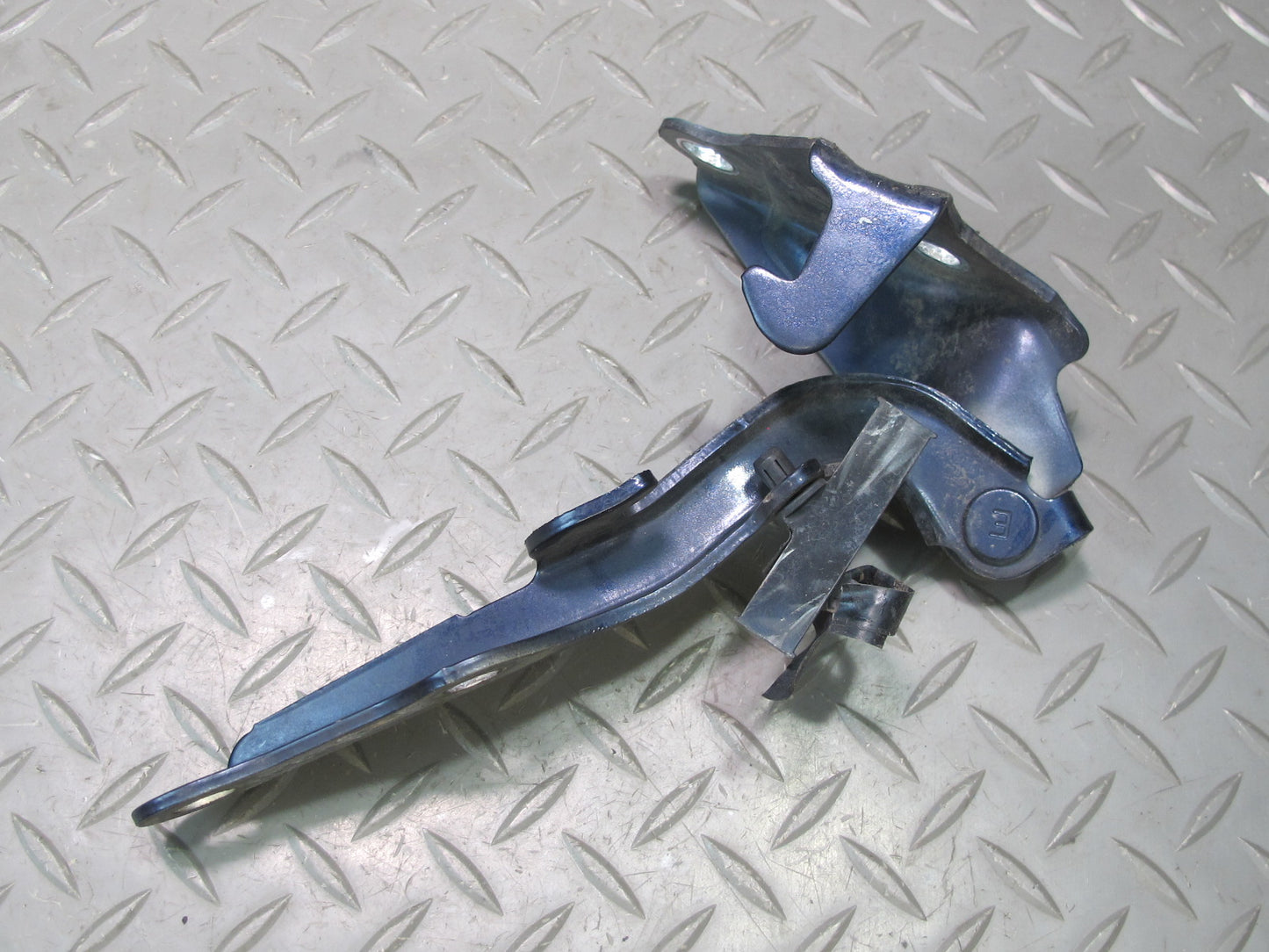 01-06 Lexus UCF30L LS430 Set of 2 Front Left & Right Hood Hinge Dark Blue OEM