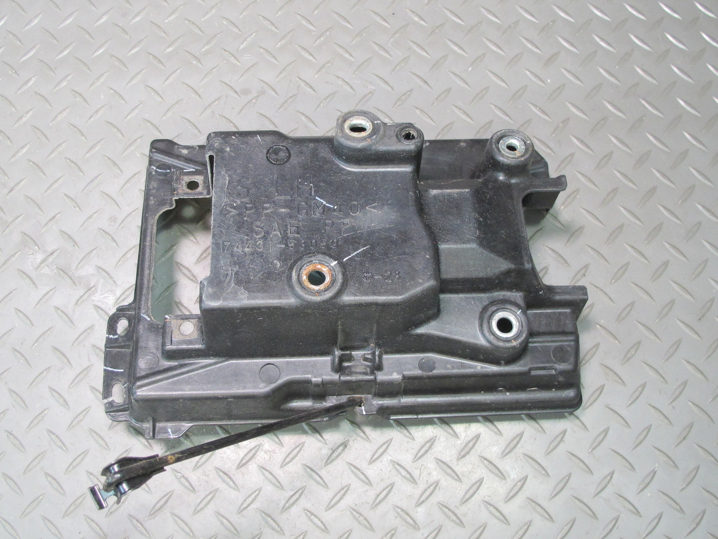 10-13 Lexus IS350 IS250 Battery Tray Holder Mount Set 74431-53050 OEM