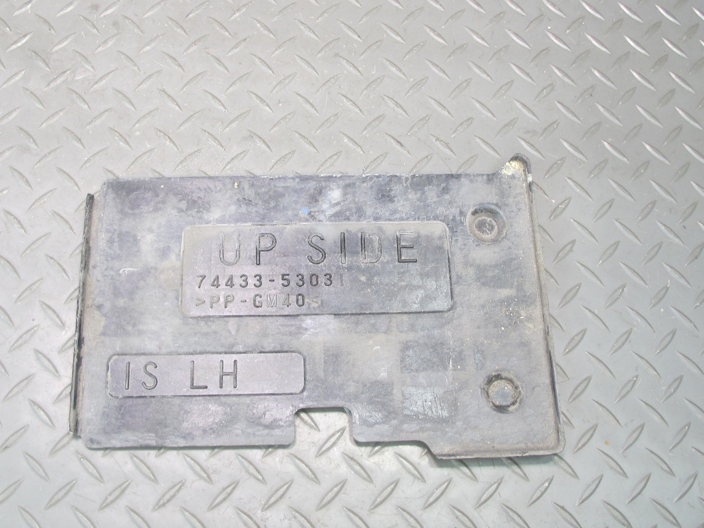 10-13 Lexus IS350 IS250 Battery Tray Holder Mount Set 74431-53050 OEM