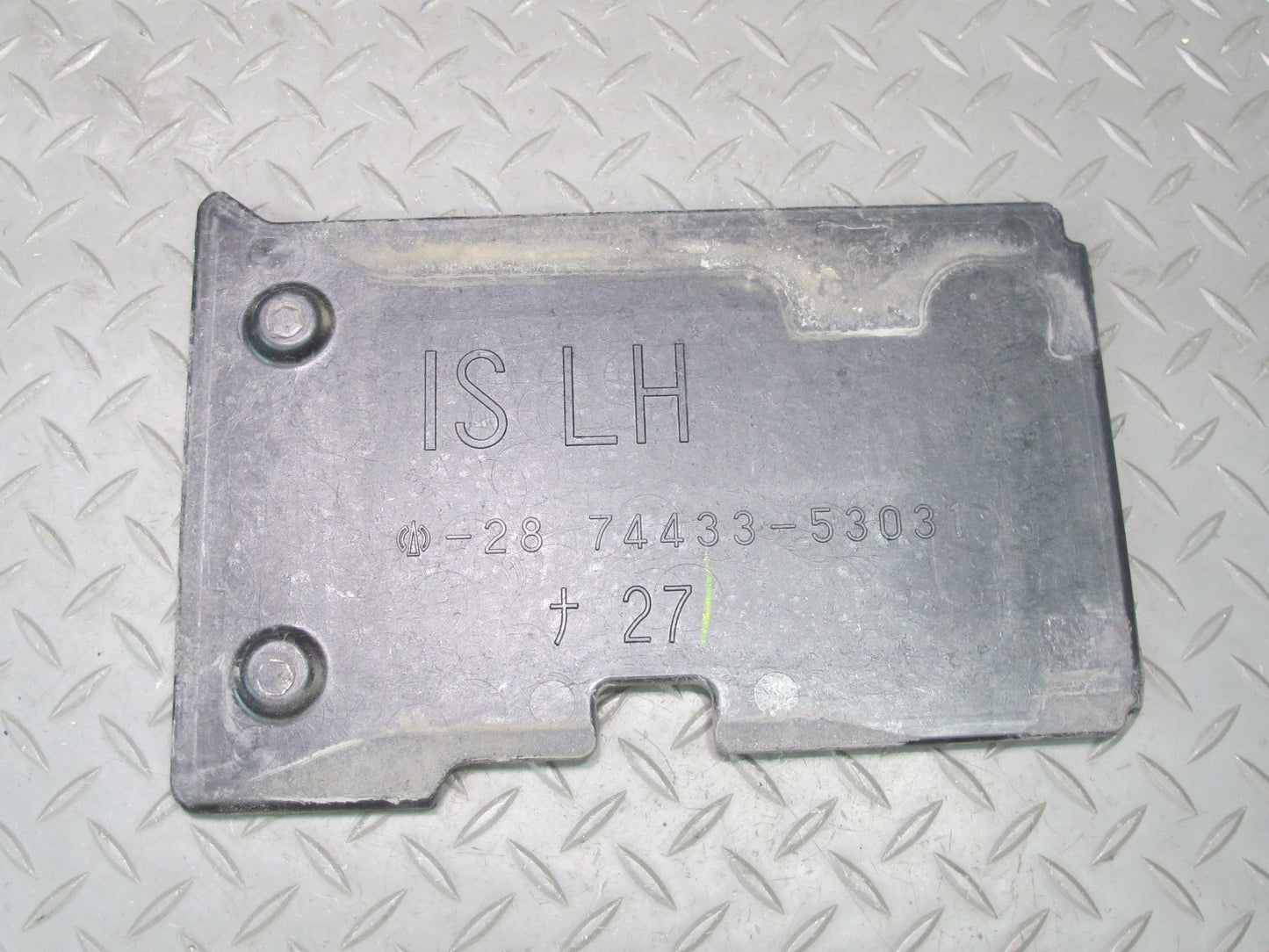 10-13 Lexus IS350 IS250 Battery Tray Holder Mount Set 74431-53050 OEM