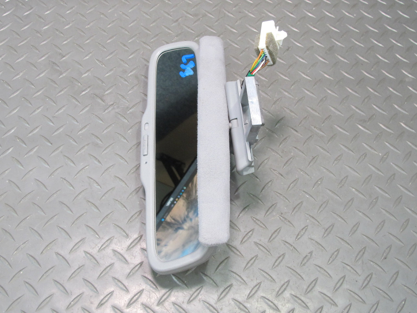 04-06 Lexus UCF30L LS430 Auto Dimming Interior Rear View Mirror w Sun Visor OEM