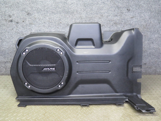 18-23 Jeep Wrangler JL Rear Door Trim Panel w Alpine Subwoofer 6LY67TX7AE OEM