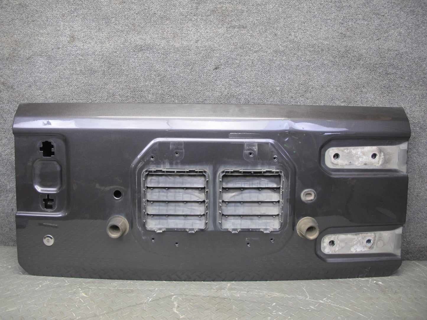 18-23 Jeep Wrangler JL Rear Trunk Lower Deck Lid Gate Panel Granite Metallic OEM