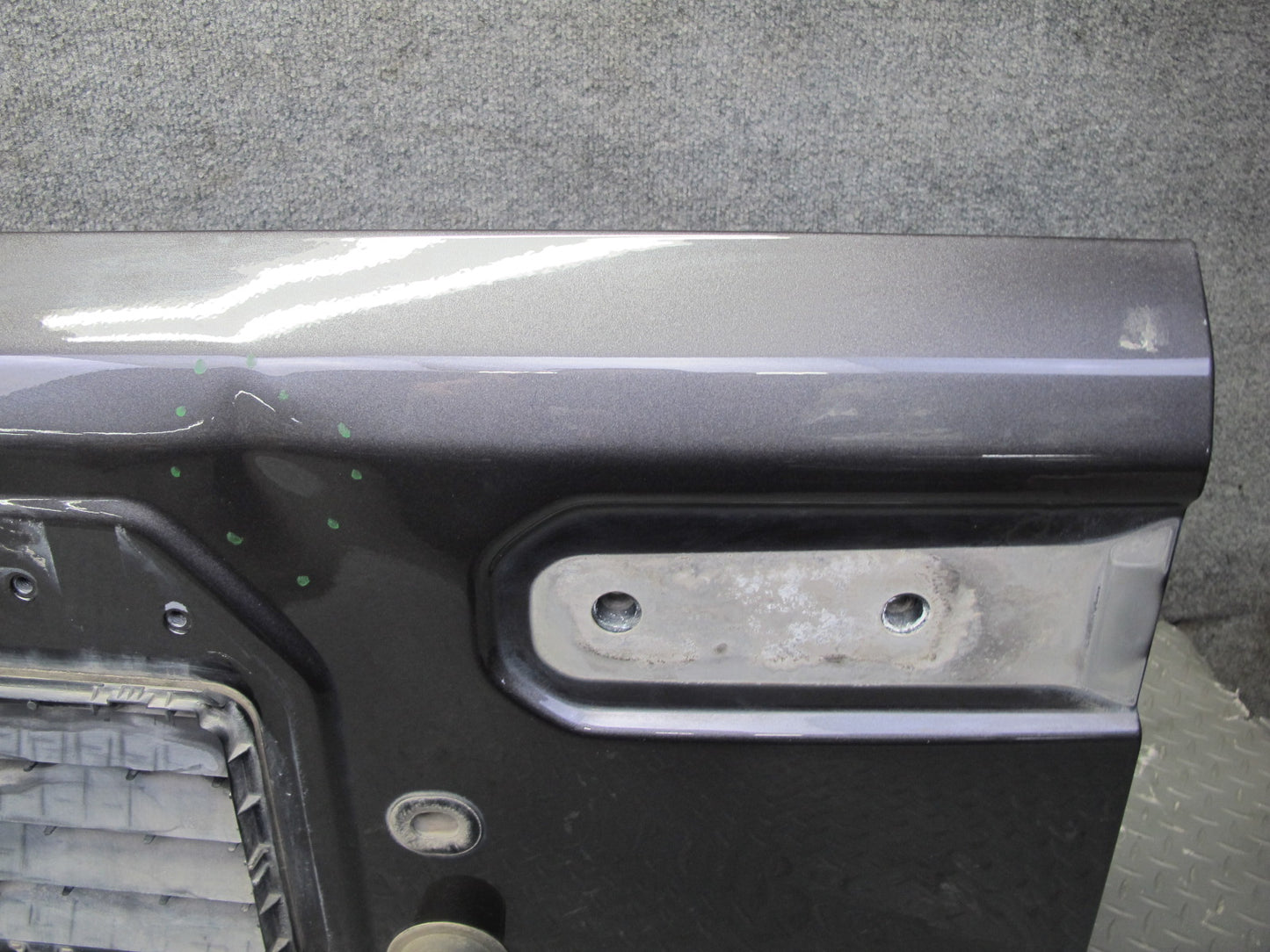 18-23 Jeep Wrangler JL Rear Trunk Lower Deck Lid Gate Panel Granite Metallic OEM