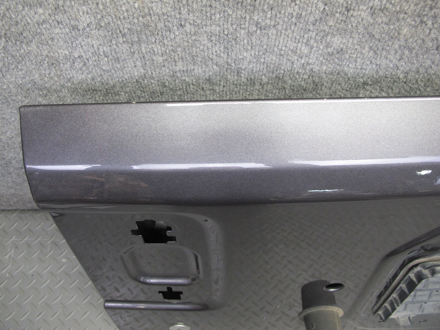 18-23 Jeep Wrangler JL Rear Trunk Lower Deck Lid Gate Panel Granite Metallic OEM