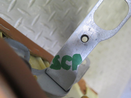 02-04 Lexus SC430 Front Center Console Trim Cover Panel w Compartment Saddle OEM