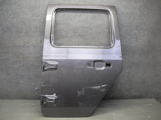 18-26 Jeep Wrangler JL 4-DOOR Rear Left Door Shell Panel Granite Metallic OEM
